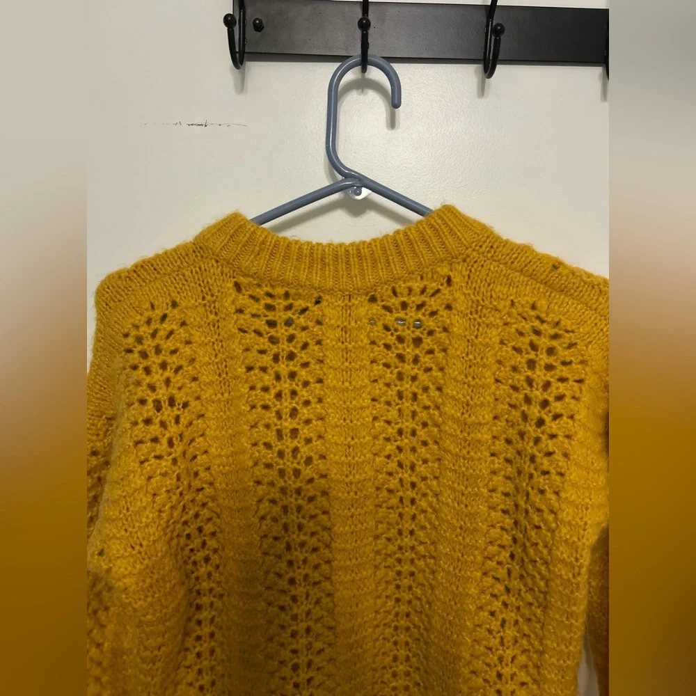 Madewell Windemere Pointelle Pullover Sweater